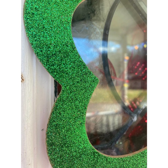 Set of 2 Saint Patrick’s Day Green & Farmhouse Shamrock Sign Wall Door Hanger - Picture 5 of 10